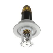 Viking® VK548, ELO, Standard, Dry Sprinkler, 11.2K, Pendent, Fusible Link, QR, Recessed Adjustable, 1 1/4” NPT, White, 205 Degree, 24” Length, 19833ME/W24 Fire Sprinkler Head