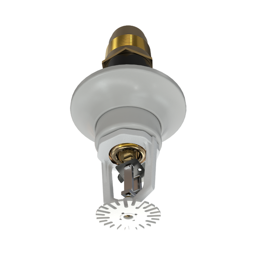 Viking® VK549, ELO, Standard, Dry Sprinkler, 11.2K, Pendent, Fusible Link, QR, Standard Adjustable, 1 1/4” NPT, White, 165 Degree, 12” Length, 19838MC/W12 Fire Sprinkler Head