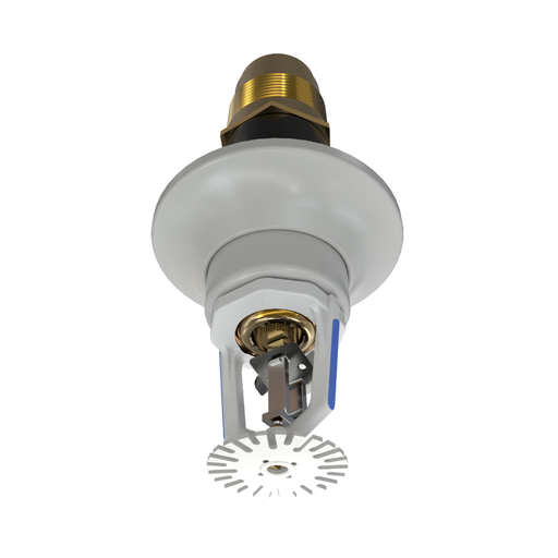 Viking® VK549, ELO, Standard, Dry Sprinkler, 11.2K, Pendent, Fusible Link, QR, Standard Adjustable, 1 1/4” NPT, White, 205 Degree, 24” Length, 19838ME/W24 Fire Sprinkler Head