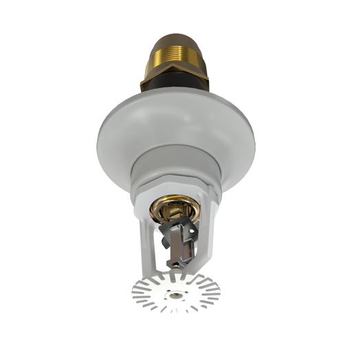 Viking® VK549, ELO, Standard, Dry Sprinkler, 11.2K, Pendent, Fusible Link, QR, Standard Adjustable, 1 1/4” NPT, White, 280 Degree, 12” Length, 19838MG/W12 Fire Sprinkler Head