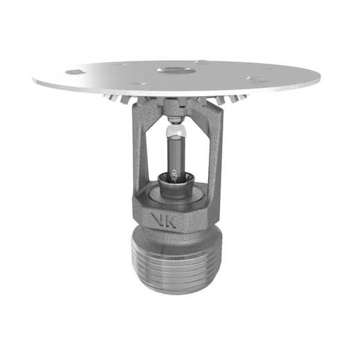 Viking® VK560, Micromatic Model M, Intermediate Level/In-Rack, Preassembled w/ Shield, 8.0K, Upright, SR, 3/4" NPT, Brass, 286 Degree 18263AGU Fire Sprinkler Head