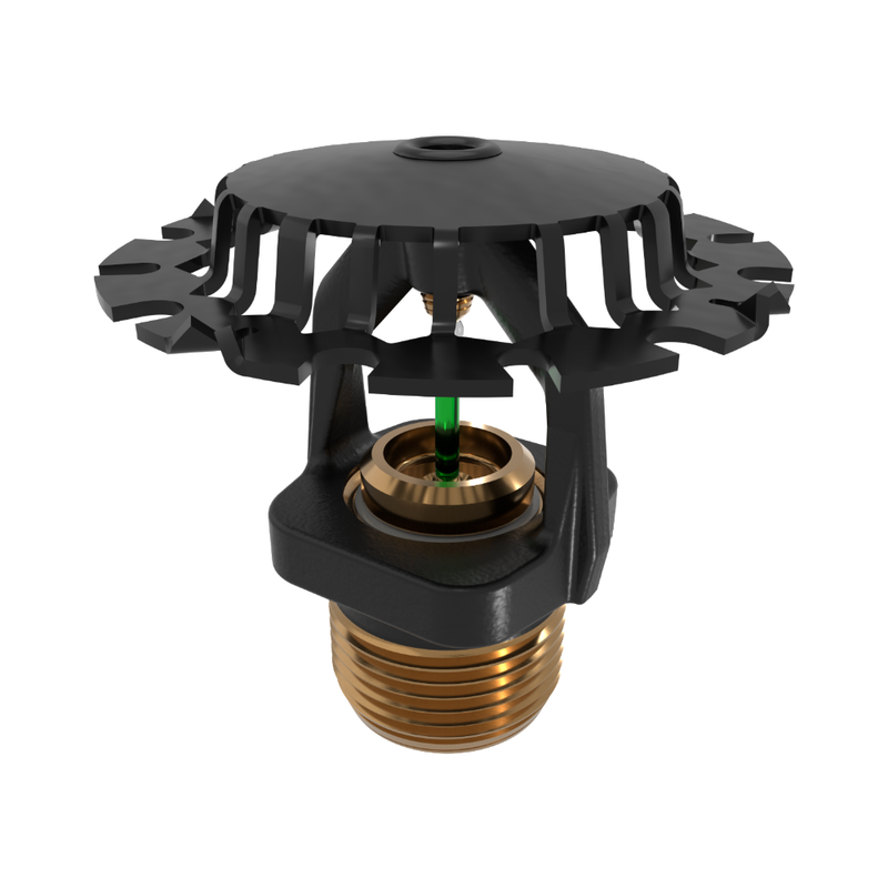 Viking® VK570, Model M, 14.0K, Extended Coverage, Upright, QR/SR, 3/4" NPT, Black, 200 Degree 13840ME/B Fire Sprinkler Head