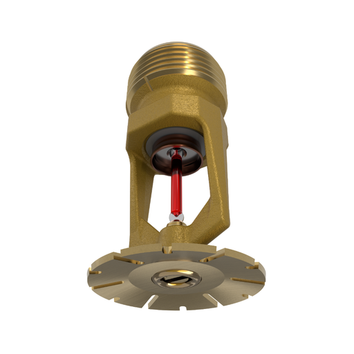 Viking® VK602, Microfast Model M, 8.0K, Extended Coverage, Pendent, QR/SR, 3/4" NPT, Brass, 155 Degree 18262AB Fire Sprinkler Head
