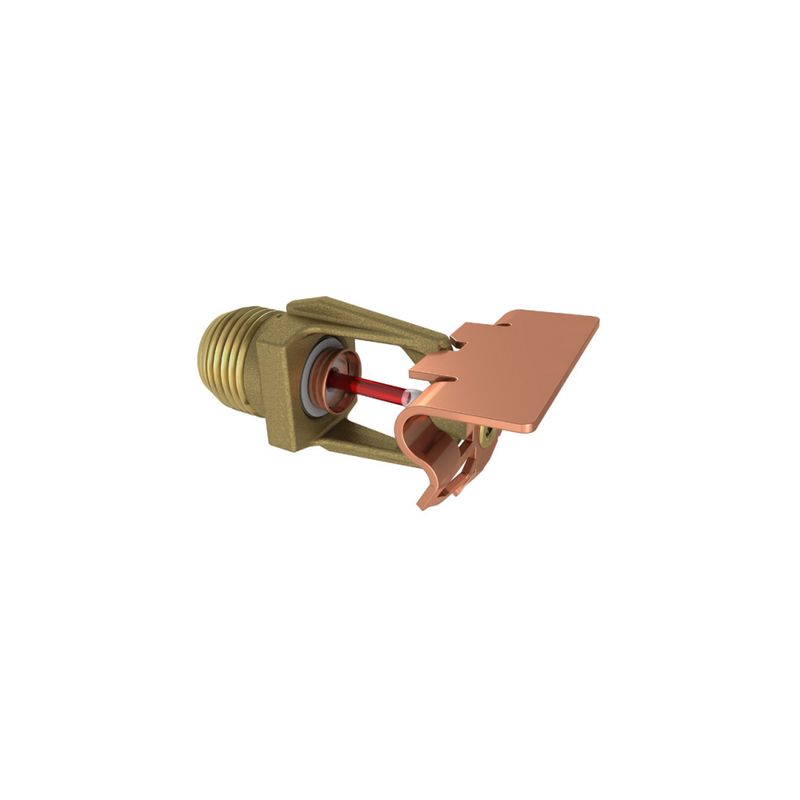 Viking® VK612, 5.6K, High Pressure, Extended Coverage, Horizontal Sidewall, QR/SR, 1/2" NPT, Brass, 155 Degree 12295AB Fire Sprinkler Head - WeSupplyIt.com