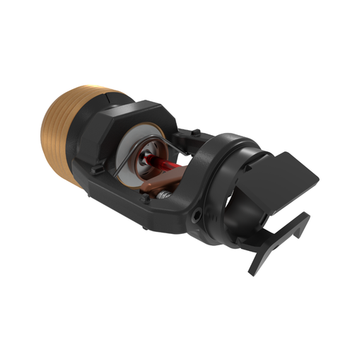 Viking® VK630, Microtech, 8.0K, Extended Coverage, Horizontal Sidewall, QR, 3/4" NPT, Black, 155 Degree 13500MB/B Fire Sprinkler Head