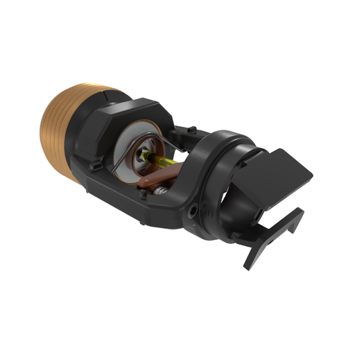 Viking® VK630, Microtech, 8.0K, Extended Coverage, Horizontal Sidewall, QR, 3/4" NPT, Black, 175 Degree 13500MD/B Fire Sprinkler Head