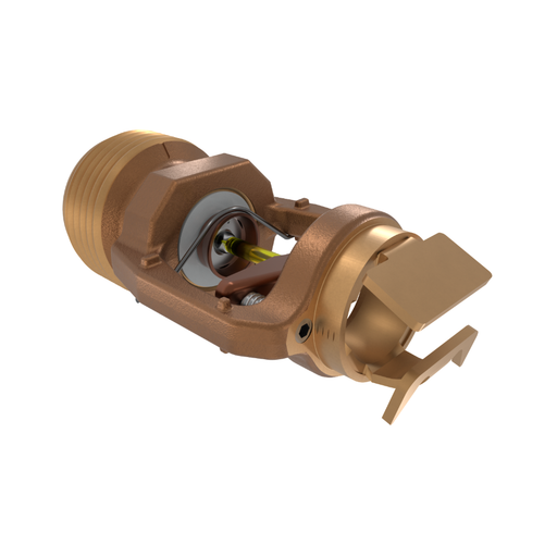 Viking® VK630, Microtech, 8.0K, Extended Coverage, Horizontal Sidewall, QR, 3/4" NPT, Brass, 175 Degree 13500AD Fire Sprinkler Head