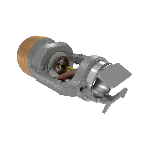 Viking® VK630, Microtech, 8.0K, Extended Coverage, Horizontal Sidewall, QR, 3/4" NPT, Chrome, 175 Degree 13500FD Fire Sprinkler Head