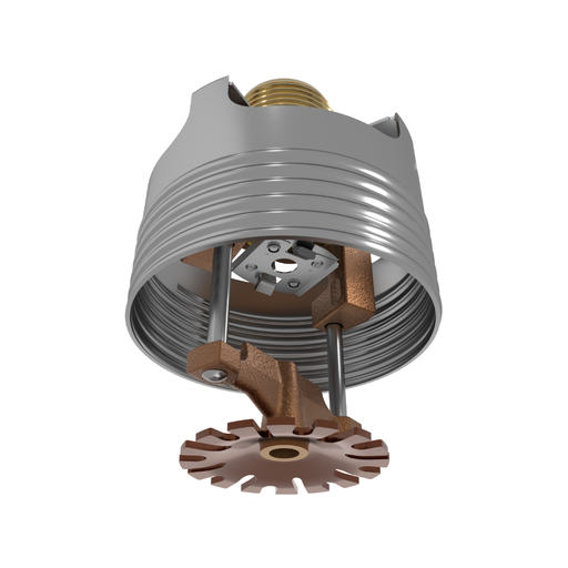Viking® VK636, ELO Mirage, 11.2K, Extended Coverage, Fusible Link, Light Hazard, Concealed Pendent, QR, 3/4" NPT, Brass, 165 Degree 16102AC Fire Sprinkler Head