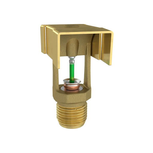 Viking® VK686, Model V-BB, Attic Sprinkler, Back-to-Back, 5.6K, QR, 1/2" NPT, Brass, 200 Degree 19754AE Fire Sprinkler Head