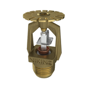 Viking® VK901, COIN, Microfast, Combustible Interstitial, 4.2K, Fusible Link, Upright, QR, 1/2" NPT, Brass, 205 Degree 12676AE Fire Sprinkler Head