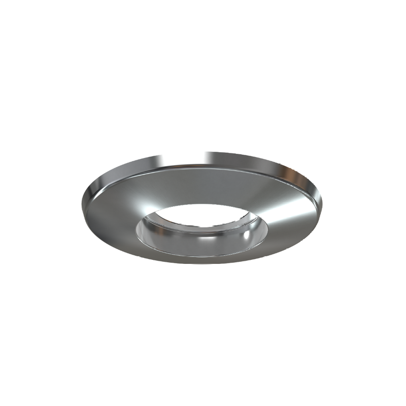 Viking Institutional Flush Fire Sprinkler Escutcheon, 4" OD, Chrome, 23197F - WeSupplyIt.com