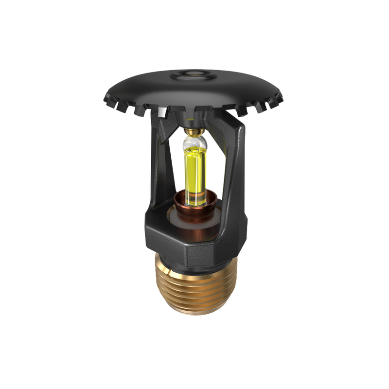 Viking® VK100, Model M, 5.6K, Standard, Upright, SR, 1/2" NPT, Black 175 Degree 12986MD/B Fire Sprinkler Head