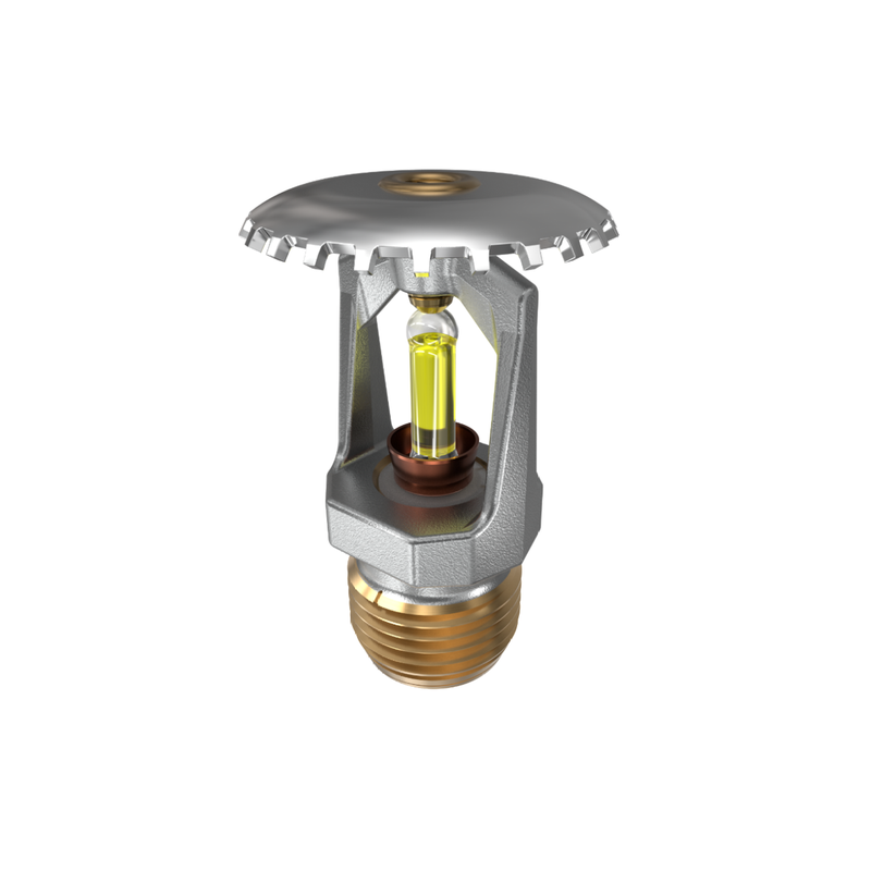 Viking® VK100, Model M, 5.6K, Standard, Upright, SR, 1/2" NPT, Chrome 175 Degree 12986FD Fire Sprinkler Head