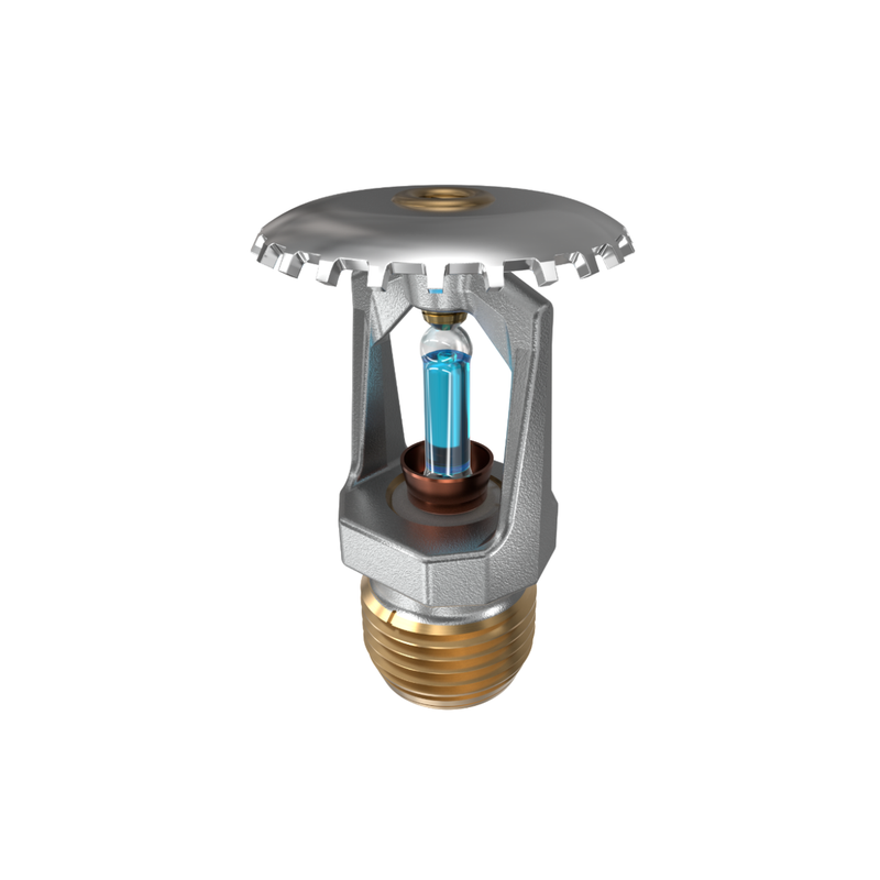 Viking® VK100, Model M, 5.6K, Standard, Upright, SR, 1/2" NPT, Chrome 286 Degree 12986FG Fire Sprinkler Head