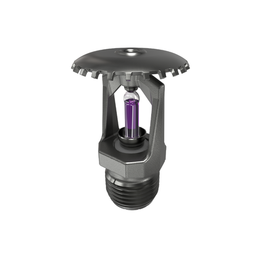Viking® VK100, Model M, 5.6K, Standard, Upright, SR, 1/2" NPT, Nickel PTFE ENT 360 Degree 12986JNH Fire Sprinkler Head