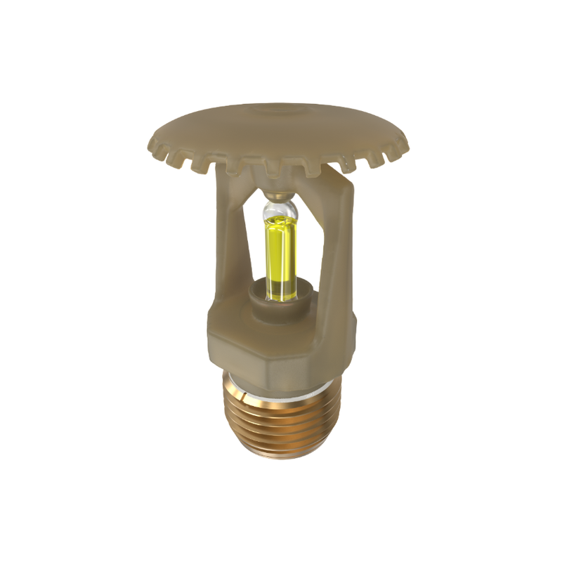 Viking® VK100, Model M, 5.6K, Standard, Upright, SR, 1/2" NPT, Wax Coated White 175 Degree 12986VD/W Fire Sprinkler Head