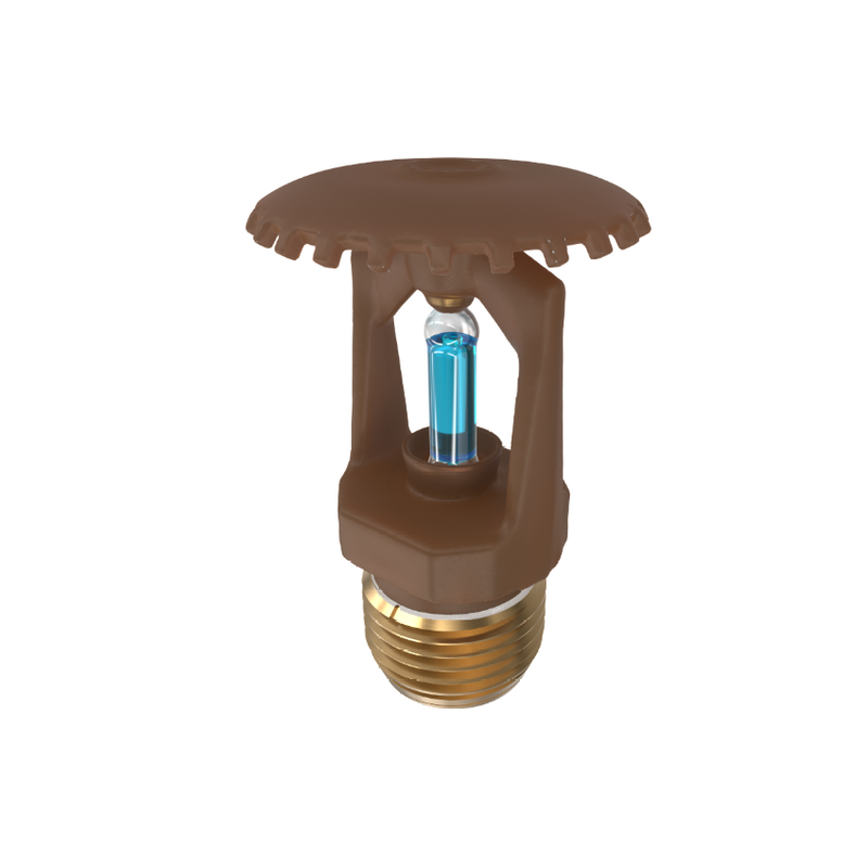 Viking® VK100, Model M, 5.6K, Standard, Upright, SR, 1/2" NPT, Wax Coated White 286 Degree 12986VG/W Fire Sprinkler Head