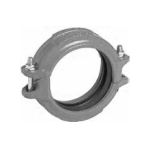 Victaulic Firelock Style 005H Rigid Coupling With Flush-Seal Gasket, Galvanized, 5", DN125, L050005GE1