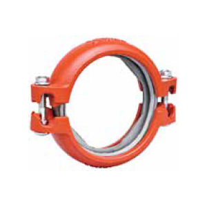 Victaulic Firelock Style 009V Rigid Coupling, Painted Orange, 3", DN80, C03009VPE0