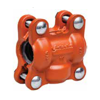 Victaulic Firelock NO. 102 Tee, Painted Orange, 1", DN25, F010102PE0
