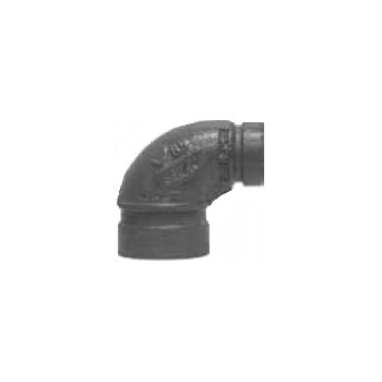 Victaulic Firelock NO. 65 OGS x IGS Grooved End Of Run Fitting, 2" x 1", Galvanized, FB60065G00