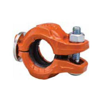 Victaulic Firelock Style 108 Rigid Coupling, Painted Orange, 1", DN25, L010108PE0