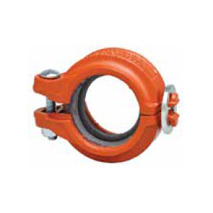Victaulic Firelock Style 109 Rigid Coupling, Painted Orange, 1 1/4", DN32, L012109PE2