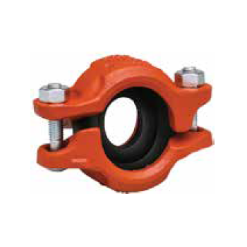 Victaulic Firelock Style 115 Reducing Coupling, Painted Orange, 1 1/4" x 1", LB05115PE0
