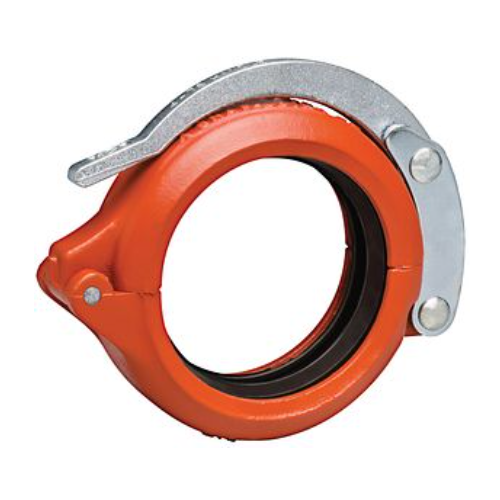 Victaulic Style 78 Snap Joint Coupling, Painted Orange, 4