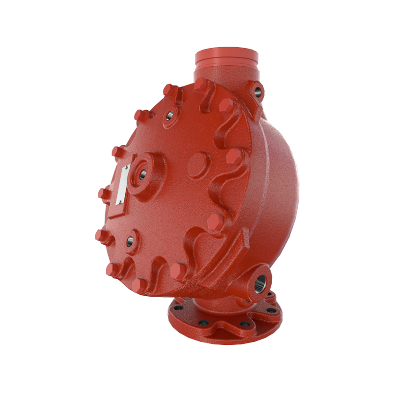 Viking® 11952 Model F-1 Pneumatic Release Deluge Valve, Flange x Groove, Straight Through, Standard, Valve Only, 4" - WeSupplyIt.com