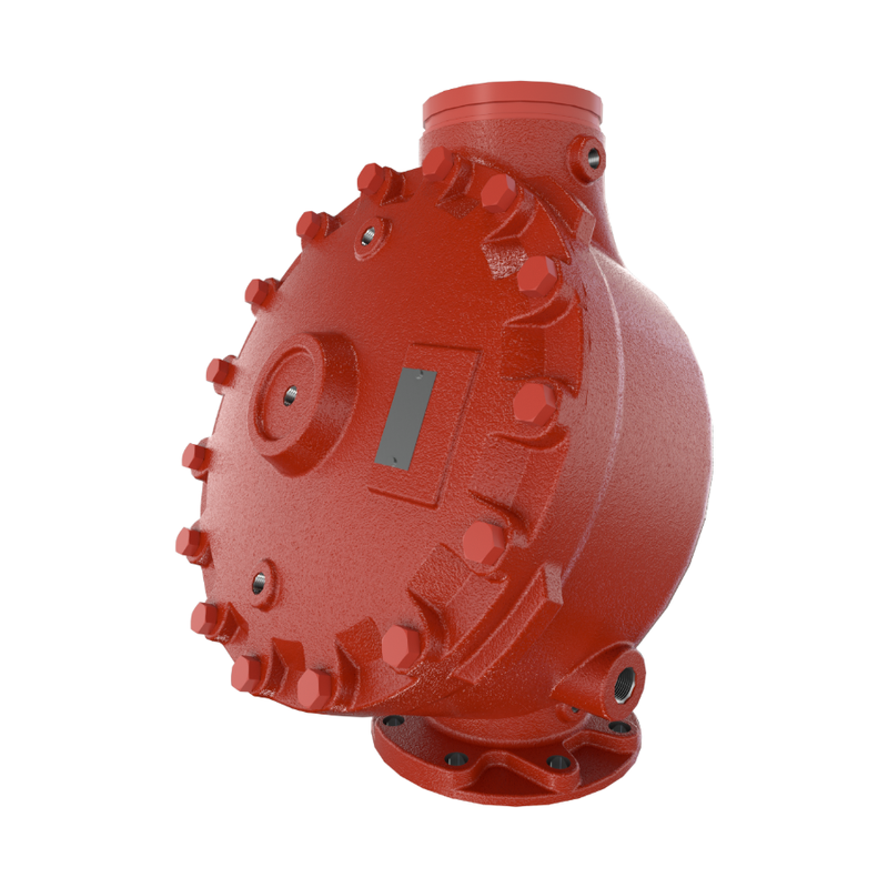 Viking® 11954 Model F-1 Pneumatic Release Deluge Valve, Flange x Groove, Straight Through, Standard, Valve Only, 6" - WeSupplyIt.com