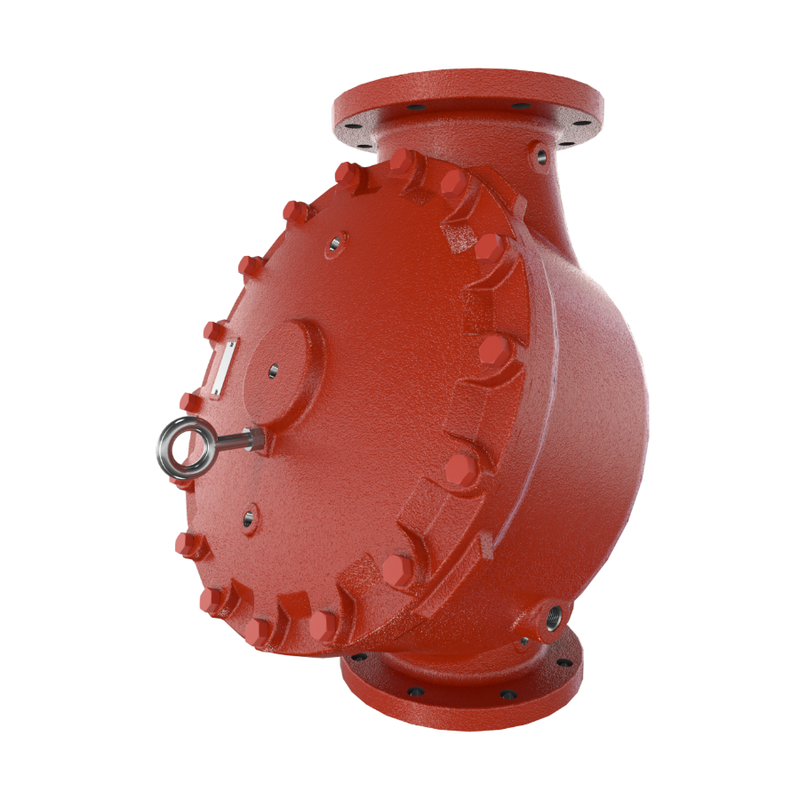 Viking® 11993 Model J-1 Flow Control Valve, Straight Through, Flange x Flange, 8" - WeSupplyIt.com