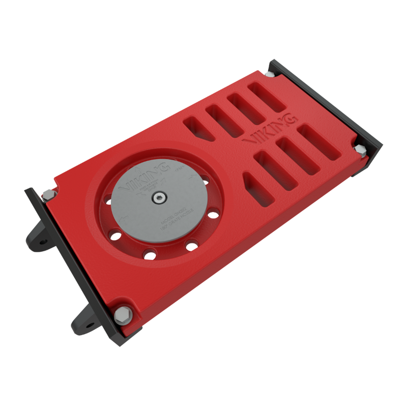 Viking® F24808 Model GN202 Trench Nozzle Grate Assembly, 180° Degree Discharge, USP, 20" - WeSupplyIt.com