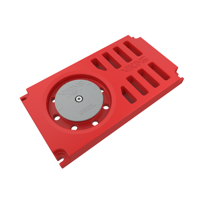 Viking® F24826 Model GN202 Trench Grate Nozzle, 180° Degree Discharge, USP, 20" - WeSupplyIt.com