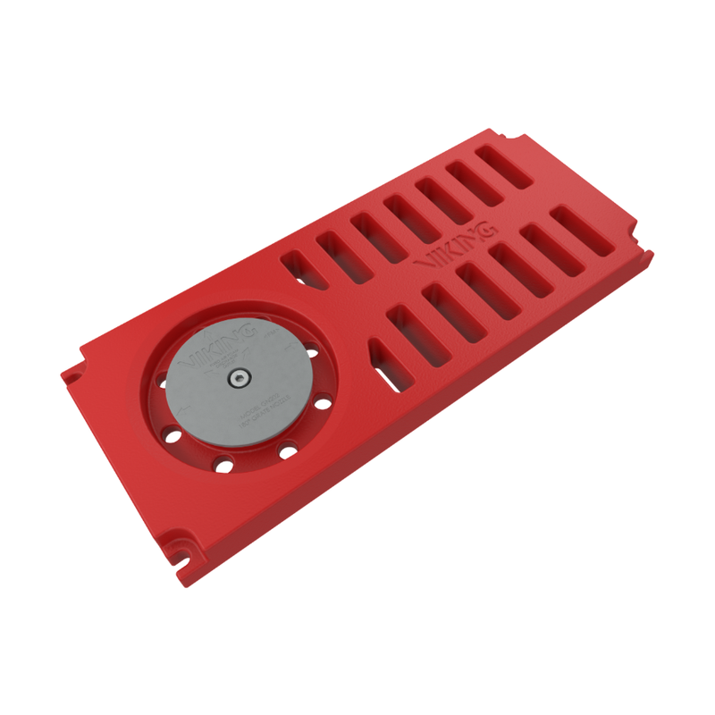 Viking® F24827 Model GN202 Trench Grate Nozzle, 180° Degree Discharge, USP, 26" - WeSupplyIt.com