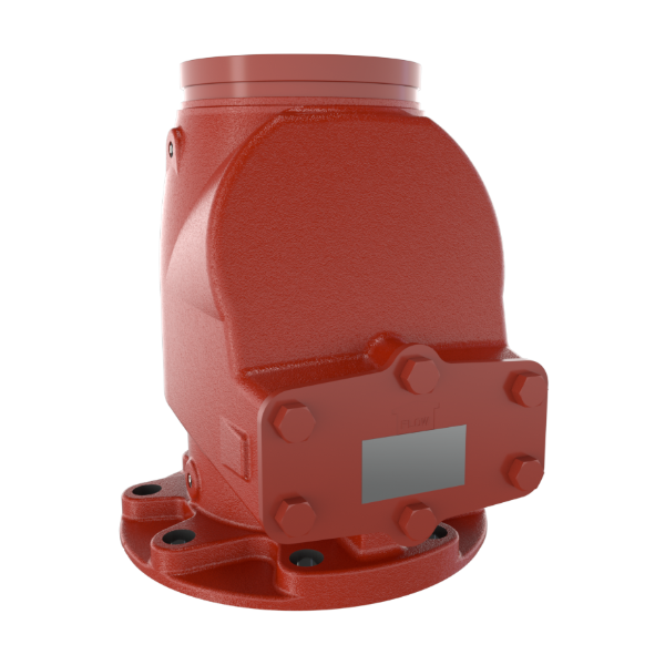 Viking® 08512 Model F-1 Easy Riser Swing Check Valve, Flange x Groove, Valve Only, 6" - WeSupplyIt.com