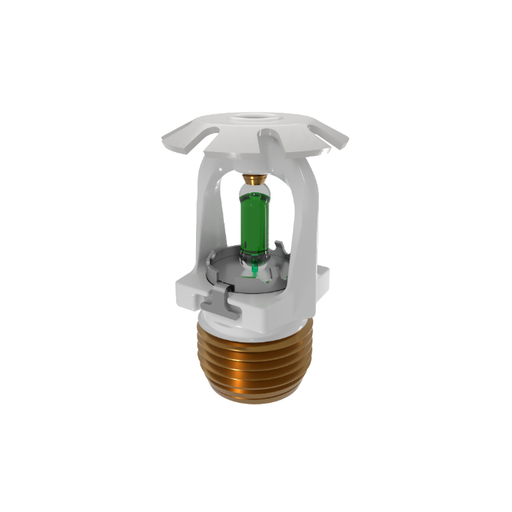 Viking® VK1181, Conventional, 5.6K, Standard, SR, 1/2" NPT, White, 200 Degree 23907ME/W Fire Sprinkler Head