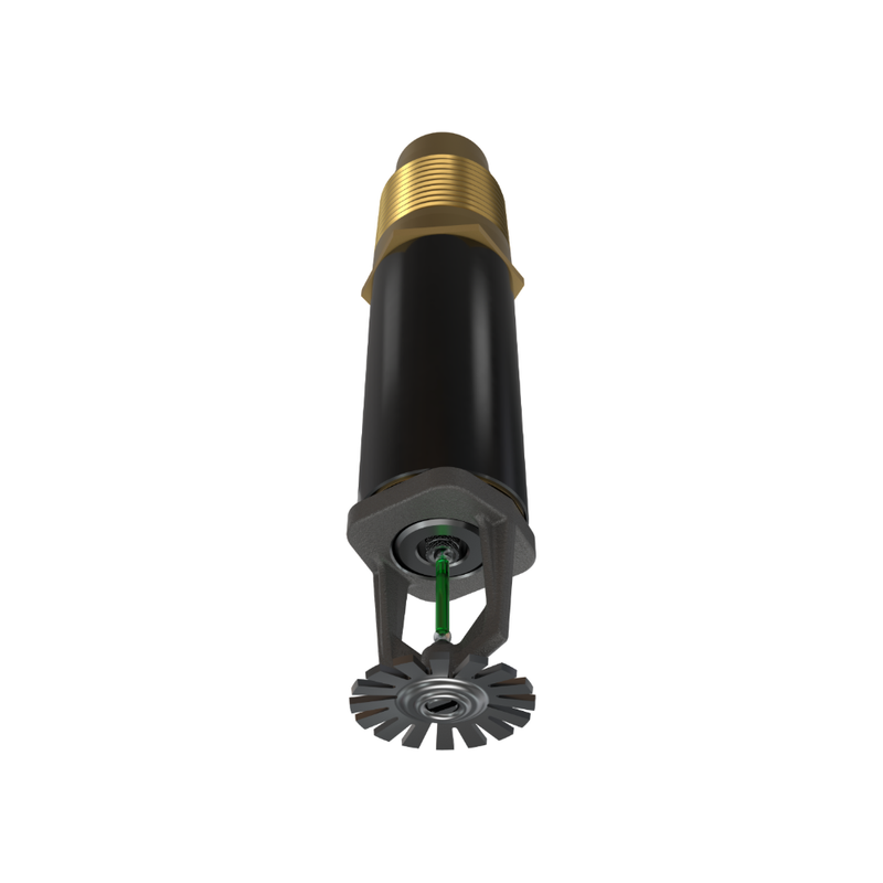 Viking® VK172, Standard, Dry Sprinkler, 5.6K, Plain Barrel, Pendent, QR, 1” NPT, Nickel PTFE (ENT), 200 Degree, 24” Length, 08387UJNE24 Fire Sprinkler Head - WeSupplyIt.com