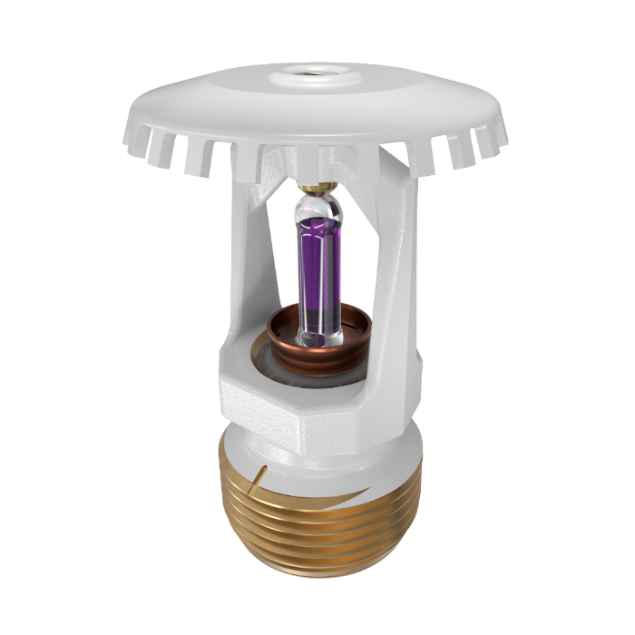 Viking® VK200, Model M, 8.0K, Standard, Upright, SR, 3/4" NPT, White, 360 Degree 18263MH/W Fire Sprinkler Head