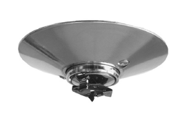 Reliable® R1344, Model XL Institutional, 5.6K, Extended ,Pendent, QR, 1/2" NPT, Chrome 165 Degree XLEPC Fire Sprinkler Head
