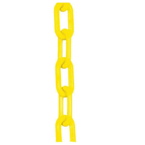 Valve Chain, Outdoor Yellow Plastic, 100ft