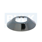 RASCO/Reliable XL Commercial Horizontal Sidewall (HSW) Escutcheon - Chrome