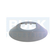 RASCO/Reliable XL Commercial Horizontal Sidewall (HSW) Escutcheon - White