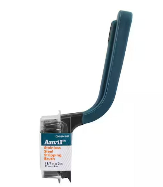 Anvil Model SB2-ANV  Stainless Steel Bristles Stripping Brush - 309996579