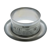 Globe GL Recessed Slip On Escutcheon - 3/4" Adjustment - Chrome