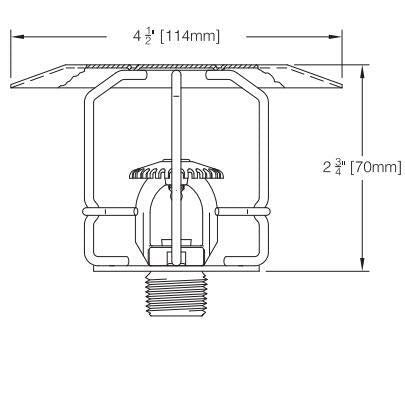 RASCO/Reliable C3 Built In Water Shield Fire Sprinkler Head Guard