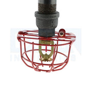 Heavy Duty Fire Sprinkler Head Guard Red