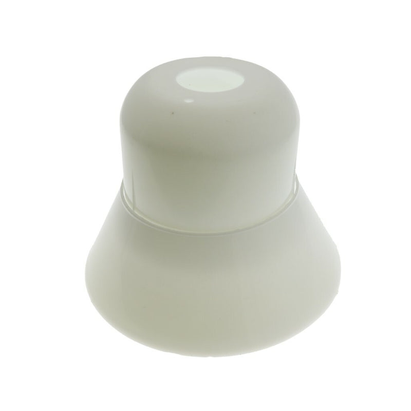401 plastic cup and skirt escutcheon set white