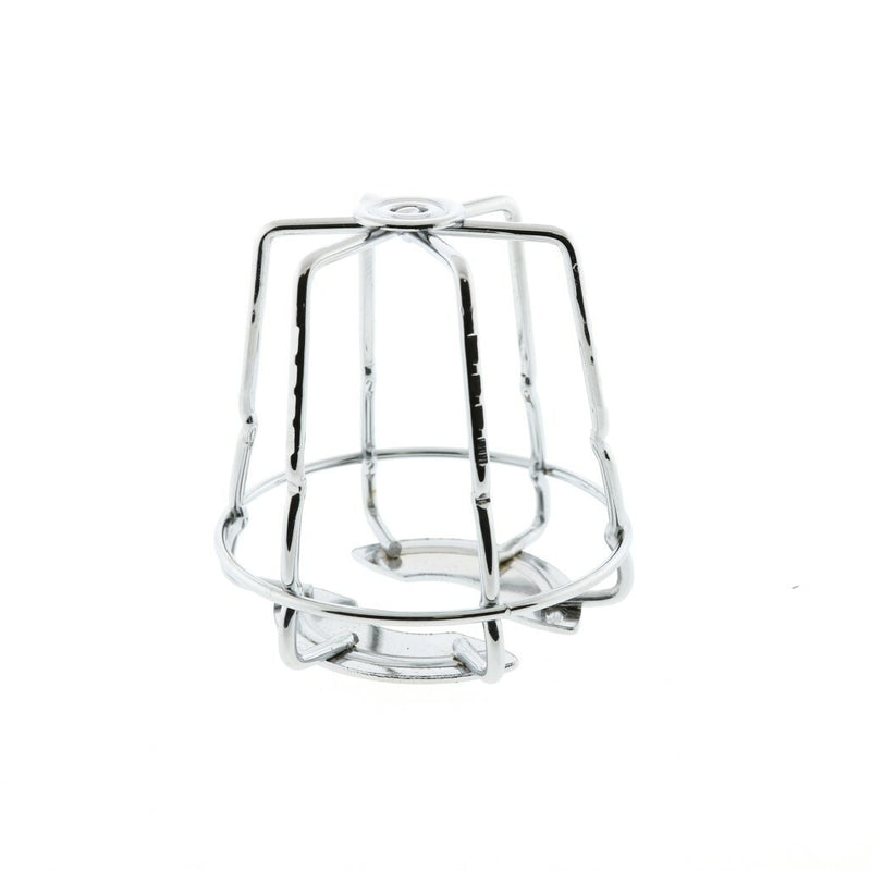 Fire Sprinkler Head Guard, Mini, One Piece, Chrome, 1/2" or 3/4"
